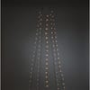 1030037 - Mediatech Konstsmide LED Baummantel 150 frostet LED indoor, 5 x 30 LED, Baumhöhe: 1.5, Timer