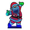 Dameco LED Figur Santa Infinity Effekt 60cm LED ww, inkl. Timer 6/18h, IP55