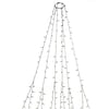 1864411 - Mediatech Konstsmide LED Baummantel 6 Stränge à 45 LE 270 bernsteinfarbene LED 3, 6W, Timer, IP55