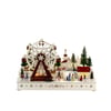 Konstsmide LED Holzsilhouette Riesenrad ww LED, exkl. Batterie: AA, Timer, IP20