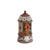 Konstsmide Wasserlatern Lebkuchen Karussell 1 ww LED exkl. Batterie AA, IP20