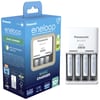 Panasonic eneloop K-KJ51MCD04E Ladegerät inkl. 4x AAA 800mAh