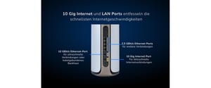 1630039_7 - Mediatech Netgear RBE973S Orbi Quad-band Mesh 3-Set WiFi 7 System 3-Set weiss