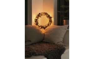 1685296_1 - Mediatech Konstsmide LED Lichterkette Micro 100 LEDs LED 3.6W bernsteinfarbe 30V, GL: 1490cm