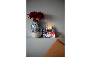 Konstsmide LED Szenerie Landschaft Musik LED farbig, USB & Batterie, exkl. 3x AA