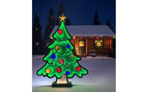 1855731_1 - Mediatech Dameco LED Figur Baum Infinity Effekt 60cm LED ww, inkl. Timer 6/18h, IP55