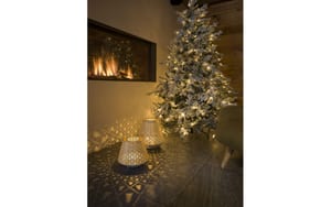 STT LED Laterne Nova tree 29 51LED ww, 29x29cm, USB-C, Timer 6/18