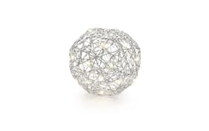 1920324 - Mediatech STT LED Silber Ball 15 20LED ww, D15cm, exkl. 3x AA, Timer 6/18 kaufen Schweiz | Mediatech.ch