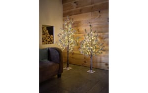 STT LED Pine needle tree 120 78LED ww, H120cm