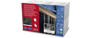 Konstsmide Solar Eisregen Lichtervorhang LED, Aussen