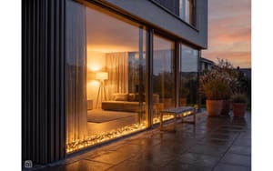 COCON Lichterkette Fenstersims 720 LEDs 9.3m, warmweiss, IP55