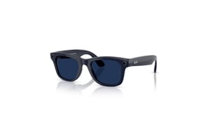 Ray-Ban META AI TRANSITION WAYFARER Sonnenbrille, Shiny Cosmic Blue, LENS Sapph