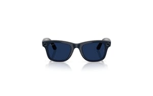 Ray-Ban META AI TRANSITION WAYFARER Sonnenbrille, Shiny Cosmic Blue, LENS Sapph