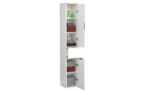 2206054 - Mediatech VCM Hochschrank Donali Weiss/Somoma-Eiche kaufen Schweiz | Mediatech.ch