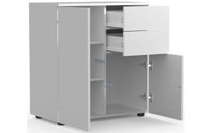 2206079_2 - Mediatech VCM Kommode Dalosa 4-Fach Weiss