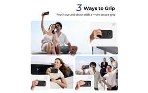 SmallRig CS-S1 Phone Case with Stand for iPhone 18 Pro / 17 Pro (Aurora Black)
