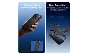 SmallRig CS-S1 Phone Case with Stand for iPhone 18 Pro / 17 Pro (Aurora Black)