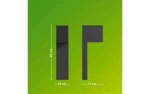 Philips Voro UE Outdoor Sockelleuchte quadratisch, anthrazit