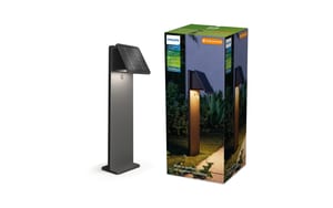 2243157 - Mediatech Philips Tavenlor Solar Sockelleuchte 2700K, IR, schwarz kaufen Schweiz | Mediatech.ch