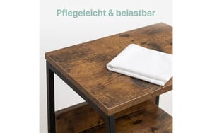 2243955_2 - Mediatech Relaxdays Beistelltisch mit 3 Schubladen Masse H x B x T: ca. 72 x 40 x 29 cm
