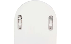 2243963_4 - Mediatech Relaxdays Wandregal Boho 1 Ablage 2er Set, Weiss