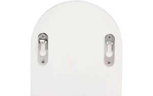 2243967_4 - Mediatech Relaxdays Wandregal Boho 3 Ablagen 2er Set, Weiss