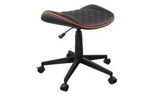 2248372_1 - Mediatech Cougar Crosser Gaming-Hocker Kunstleder Schwarz Orange