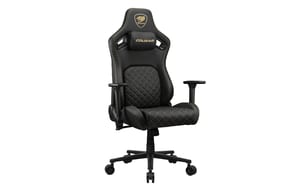 Cougar Defensor Kunstleder Schwarz Gold