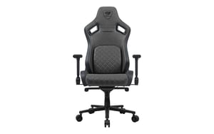Cougar Defensor S Jet Gray, 4D-Armlehnen, bis 150 kg, Grau
