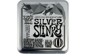 Ernie Ball John Mayer Silver Slinky Saitensatz E-Gitarre Vernickelter Stahl