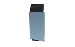 VALENTA Card Protector Plus Light Blue, Aluminium, MagSafe