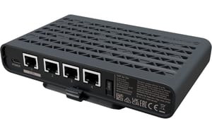 2255985_1 - Mediatech MikroTikA42G-HBEP: hAP be lite: WiFi-7 1x2.5GE, 3x1GE LAN, USB-C Netzteil