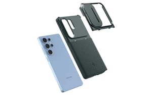 2257690_2 - Mediatech Spigen Optik Armor, Green Galaxy S25 Ultra