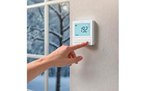 Hama Smartes Fussbodenheizungs-Thermostat Unterputz Weiss