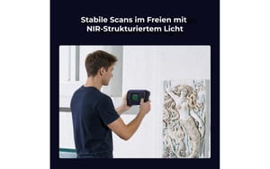 Creality Sermoon P1S 3D-Scanner Handscanner mit Blaulaser und NIR
