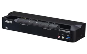 2263614_4 - Mediatech Aten CS1944DPA Switch Dual-View 4 Port USB 8K DisplayPort Dual Display KVMP Switch