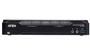 2263614_5 - Mediatech Aten CS1944DPA Switch Dual-View 4 Port USB 8K DisplayPort Dual Display KVMP Switch