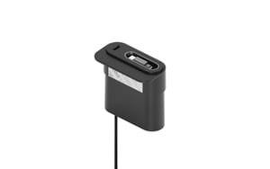 2264314_1 - Mediatech Schönenberger Mini Desktop Charger USB-C PD20W schwarz mit ausziehbarem USB-C Kabel