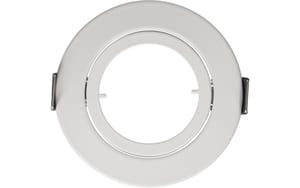 Max Hauri Einbaurahmen Ø68 weiss für LED-Lampen mit GU10-Sockel