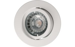 Max Hauri Einbaurahmen Ø68 weiss für LED-Lampen mit GU10-Sockel