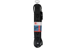 2265559_5 - Mediatech Max Hauri Steckdosenl. Safety Line 5x Typ 13 90°, sz Schal. USB Mag. 2m cli.
