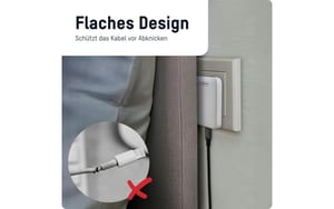 2266092_2 - Mediatech Ansmann USB-C Wall Charger flaches Ladegerät 2 USB Ports