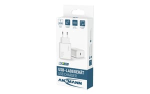 Ansmann USB Ladegerät mit USB-C Ladebuchse und 30W