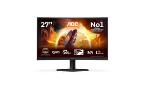 2274041 - Mediatech AOC Monitor 27 CQ27G4ZE Curved 260 Hz, VA, HDMI, DP, HV kaufen Schweiz | Mediatech.ch