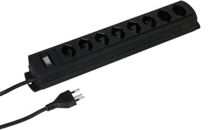 2277215 - Mediatech MAX HAURI SPLIT Prime Line 8x Typ 13 Kunststoff Schwarz Schalter 5 m kaufen Schweiz | Mediatech.ch