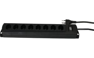 2277215_2 - Mediatech MAX HAURI SPLIT Prime Line 8x Typ 13 Kunststoff Schwarz Schalter 5 m