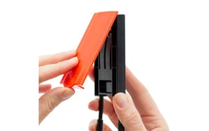 Supermagnete Magnethaken Mega 3 Zoll geschlossen, rot
