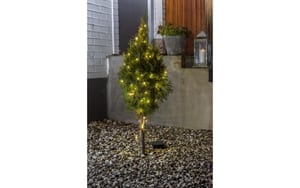 428408_1 - Mediatech Konstsmide LK Batterie, 80 LED Outdoor Lichtsensor, 6h und 9h Timer