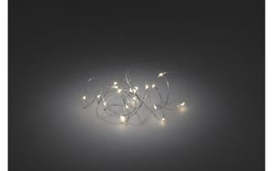 428435_1 - Mediatech Konstsmide LK Micro LED, 40 LED, Silber Batteriebetrieb, 6h Timer