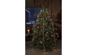 900757_1 - Mediatech Konstsmide LED Baummantel 300 x Lampen L: 3m, 5 Stränge mit je 60 bernstein LED